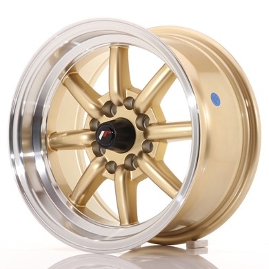 Japan Racing JR19 14x7/8 Cinzento/Preto/Bronze/Dourado