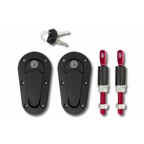 Kit Fecho Aerocatch Capot - Chave
