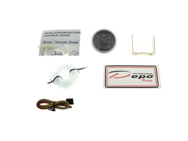 Manómetro Pressão Turbo 2Bar - Depo Racing