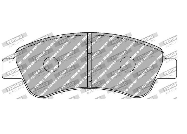 Pastilhas Ferodo Racing DS Performance Saxo / 106 GTI (bomba Bosch 266mm )