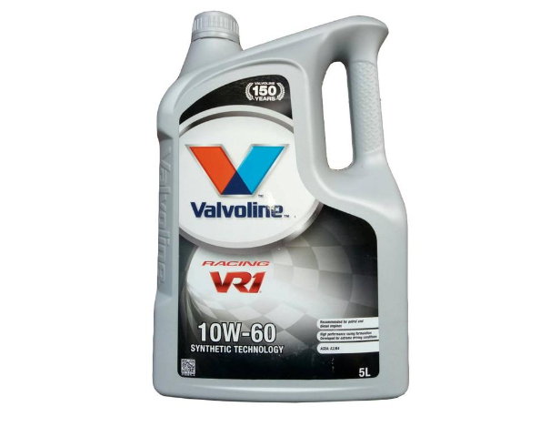 Óleo Semi-Sintético Valvoline VR1 Racing 10W-60 5L