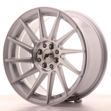 Japan Racing JR22 17x8J 5x100/5x114 ET35 Hyper Black/Preto/Prata