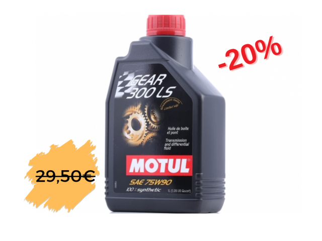 Óleo Diferencial Motul Gear 300 LS 75W90 1L