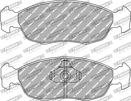Pastilhas Ferodo Racing DS2500 Citroen Saxo / 106 GTI