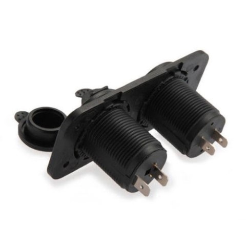 Adaptador Carregador Isqueiro 12V / 24V USB