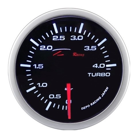 Manómetro Pressão Turbo 4Bar - Depo Racing