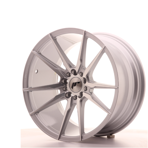 Japan Racing JR21 17x8J ET35 Hyper Black/Preto/Prata