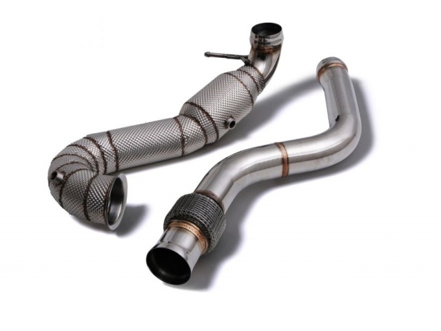 Decat Downpipe Mercedes-Benz A45 AMG 14-16 (Revestimento térmico)