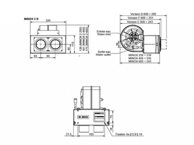 Aquecimento Elétrico 150W 290m3/h