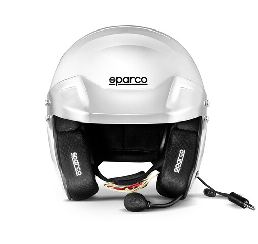 Capacete Sparco RJ-i FIA + intercomunicador