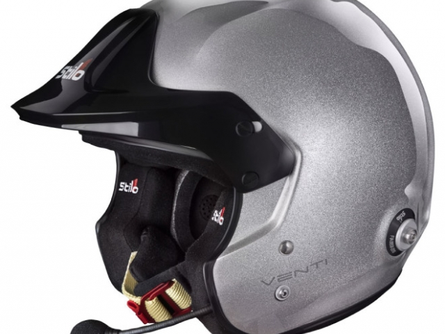 Capacete Stilo Venti Trophy Rally helmet Snell 2020 Hans e Intercomunicador
