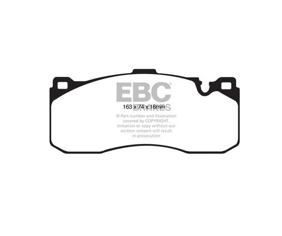 EBC RP-X Brake Pads - BMW Mini John Cooper Works GP2 (Frente)