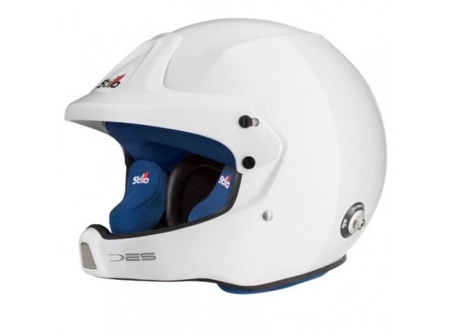 Capacete Stilo WRC Des Fibra Clip Hans RALLY SA15
