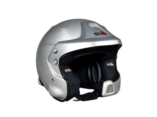 Capacete Stilo WRC Des Fibra Clip Hans RALLY SA15