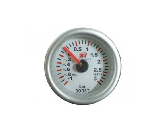 Manómetro Pressão Turbo 3Bar (preto / branco)