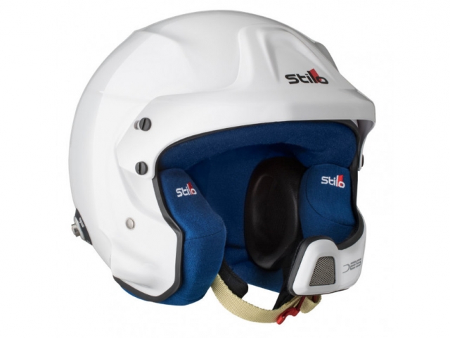 Capacete Stilo WRC Des Fibra Clip Hans RALLY SA15