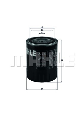 Filtro Óleo MAHLE 1.9 TDI VP/ PD 90/110 cv