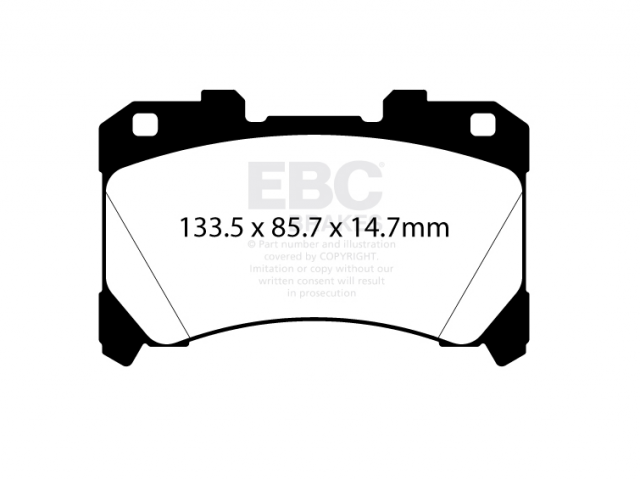 EBC RP-1 (FRENTE) Toyota Yaris GR XP210