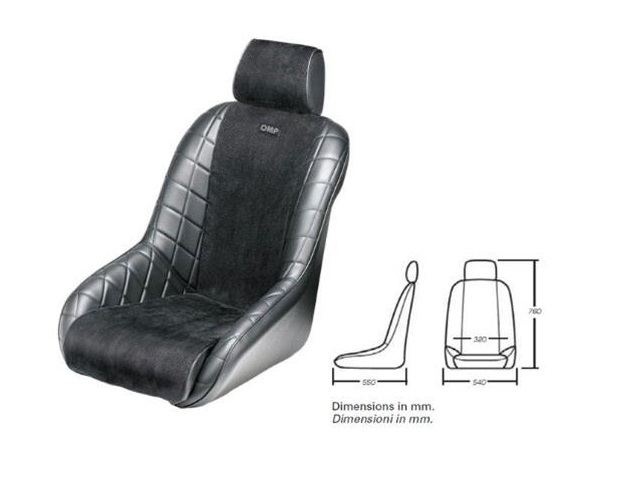 Baquet Classica Fixa OMP HA/757/N