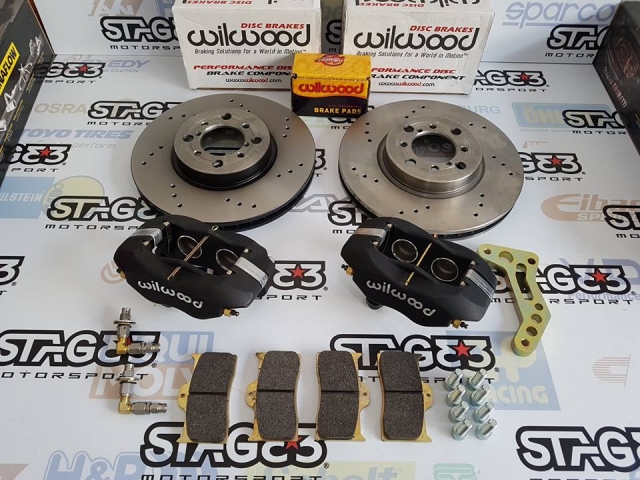 Kit Travagem Wilwood 4pistons Toyota AE86 - 275mm