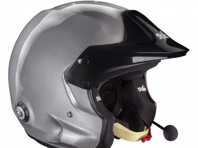 Capacete Stilo Venti Trophy Rally helmet Snell 2020 Hans e Intercomunicador