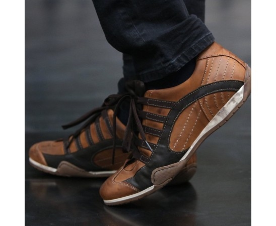 Sapatos Gulf Grand Prix Castanhos Couro 43