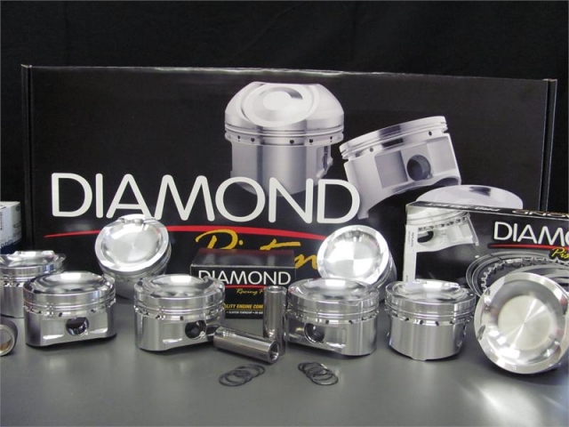 Pistões Forjados Diamond Audi VW 1.9L-2.0L TDI Diesel 81.50mm 16.2:1