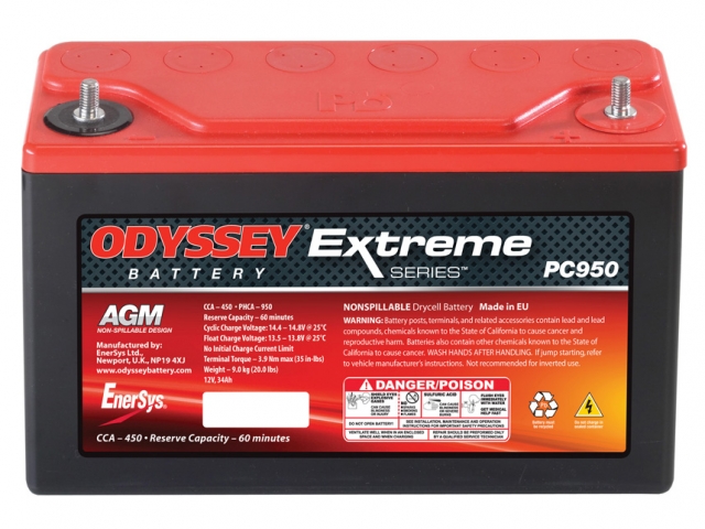 Bateria Alta Performance 34 Odyssey