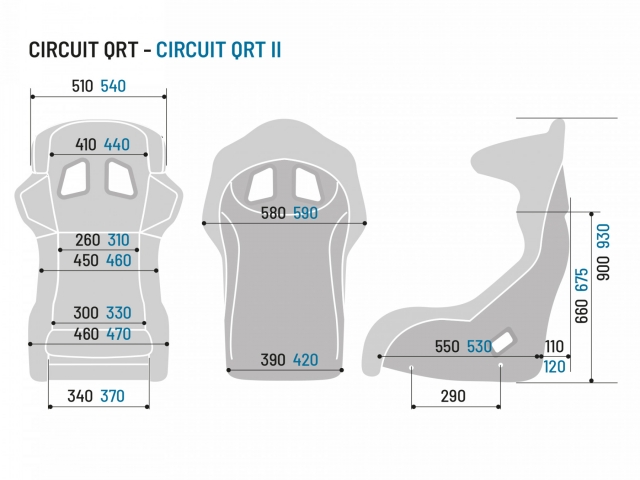 Baquet Sparco Circuit QRT FIA 2025