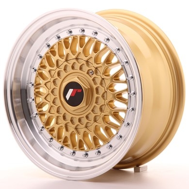 Japan Racing JR9 15x7/8/9 Prata/Dourado