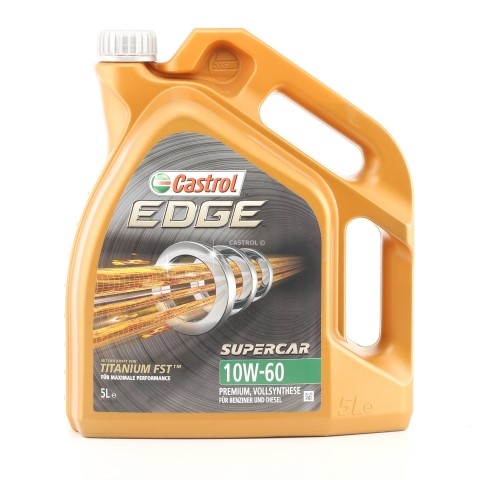 Óleo Sintético Castrol EDGE Titanium Supercar 10W-60 4L