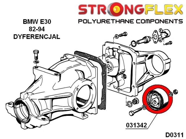Kit Casquilhos Strongflex BMW E30 Completo