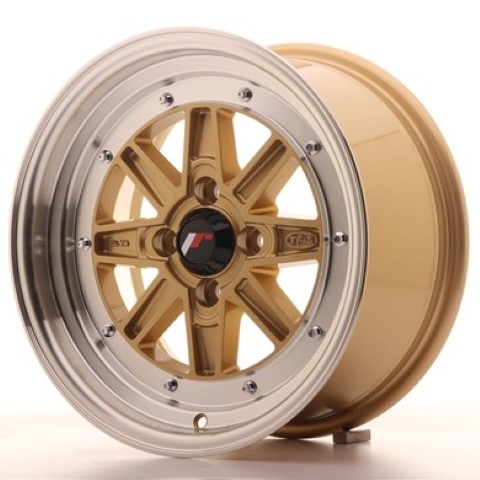 Japan Racing JR31 15x7,5J Preto/Dourado