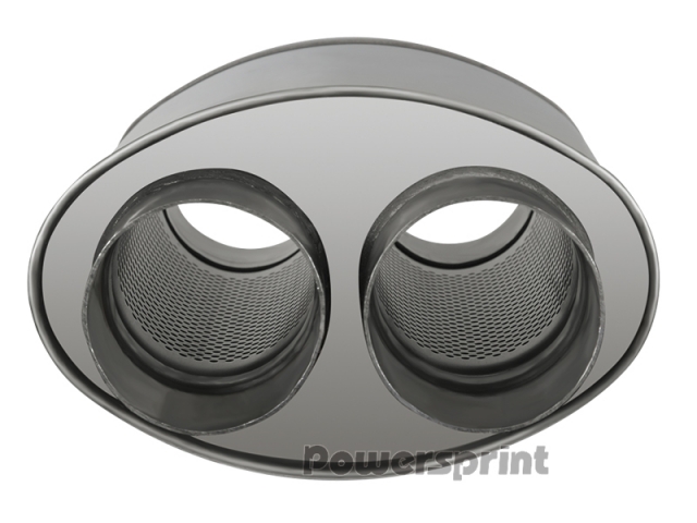 Panela Dupla Inox Entrada/Saída 63 mm (2.5") Powersprint