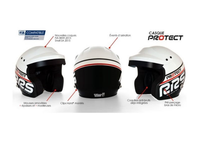 Capacete RRS Protect FIA 8859/2015 SNELL SA2020