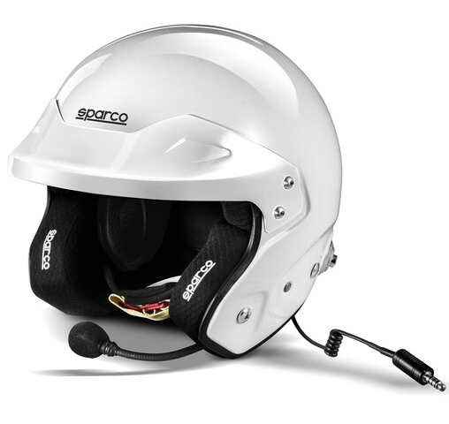 Capacete Sparco RJ-i FIA + intercomunicador