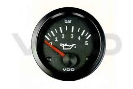 Manómetro Pressão Óleo VDO 0-5 BAR