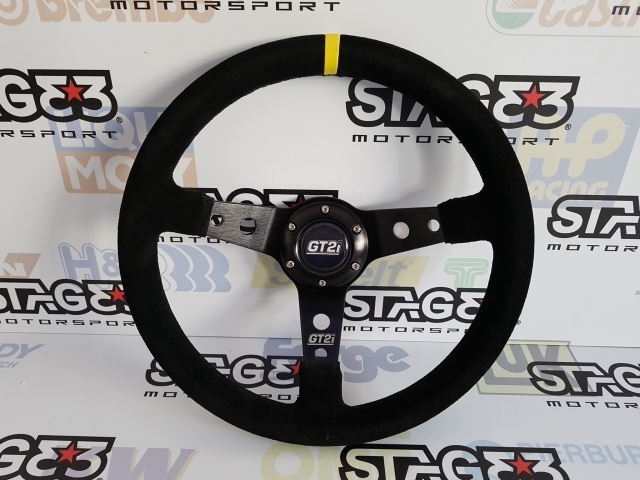 Volante GT2i 350mm / 90mm Camurça