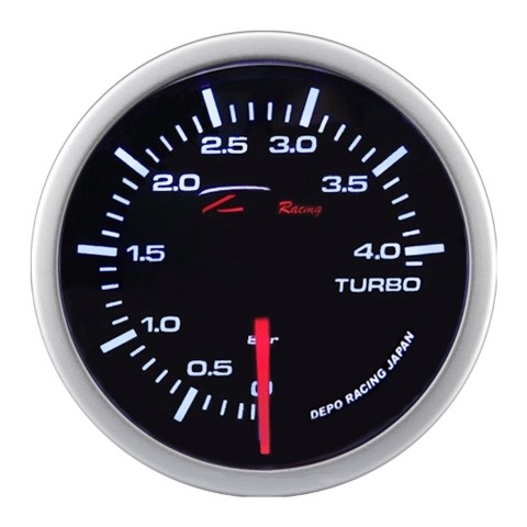 Manómetro Pressão Turbo 4Bar - Depo Racing