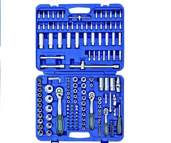 Caixa Ferramentas Kunzer 1/4-3/8-1/2 Inch 172 Peças