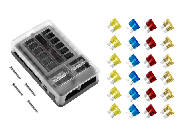 Painel de Fusível 12V