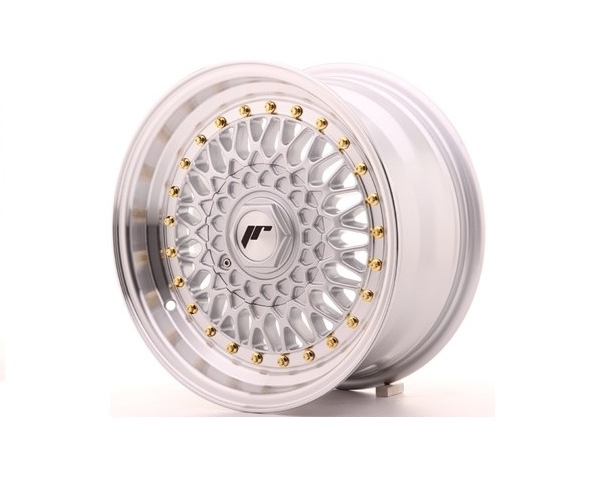 Japan Racing JR9 15x7/8/9 Prata/Dourado