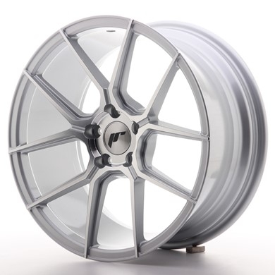 Japan Racing JR30 18x8,5/9,5 Hyper Black/Prata