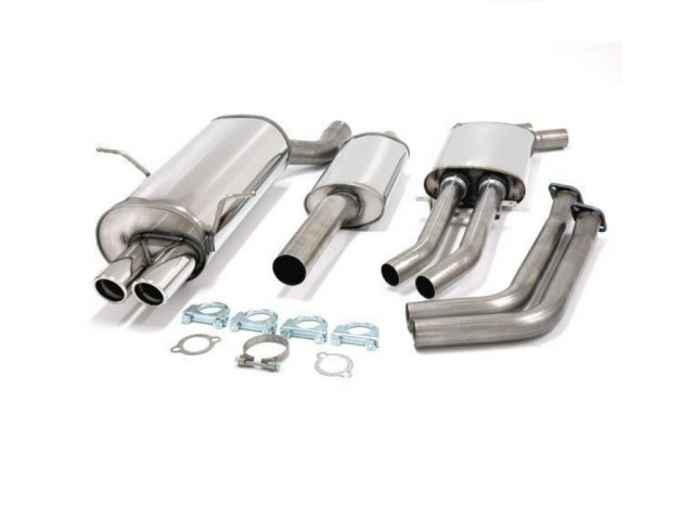 Linha Escape Completa Inox BMW E46 M52