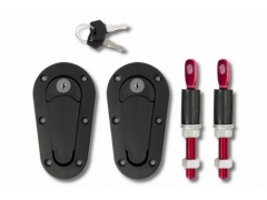 Kit Fecho Aerocatch Capot - Chave
