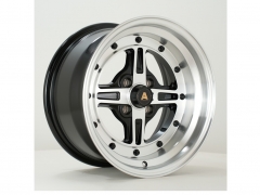 Autostar Kashiko 15x8" 4x100 ET0, Silver & Black
