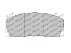 Pastilhas Travão Ferodo DS 2500 p/ pinças AP Racing / XYZ / Brembo