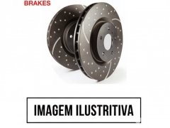 Discos EBC Turbo Grooved Trás BMW F30 (300mm) GD1861