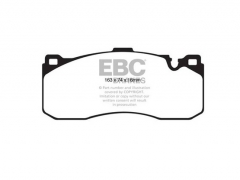 EBC RP-X Brake Pads - BMW Mini John Cooper Works GP2 (Frente)