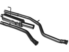 Linha escape Peugeot 206 S16 2.0 16V (Grp N) Ø54 Inox